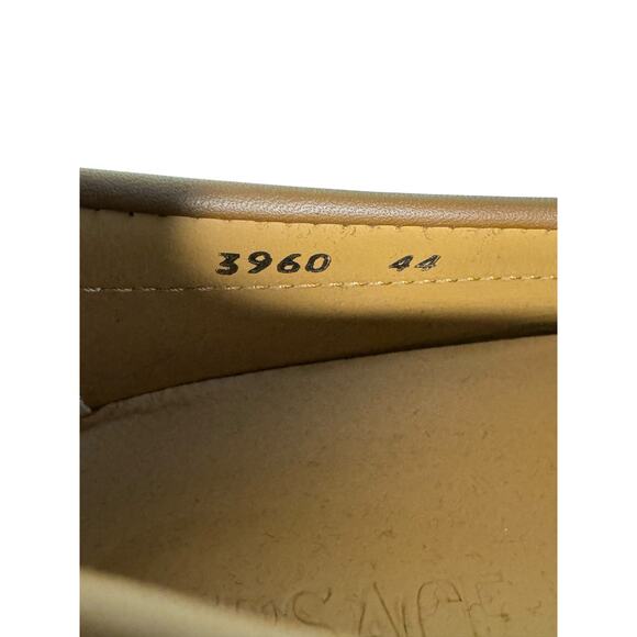 Versace NIB Medusa Biggie Driver Loafers in Dark Toffee Size 44 - Picture 12 of 12